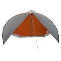 vidaXL Teepee stan pre 9 osôb 9-miestny Šedá a oranžová