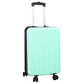 vidaXL Kufor so zámkom Mätovo zelená 34 x 23 x 55.5 cm ABS plast