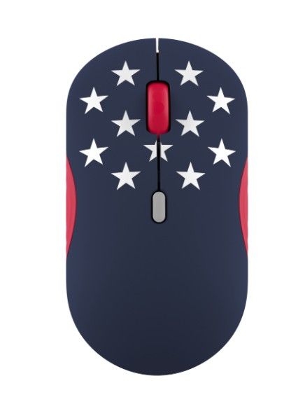Lenovo 350/Kancelárska/Optická/2 400 DPI/Bezdrôtové Bluetooth/Modrá