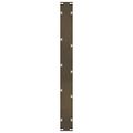 vidaXL Nohy k jedálenskému stolu, prírodná oceľ, 2 ks, 70 x (72-73) cm, oceľ