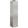 vidaXL Solárna LED chodníková lampa 2 ks Teplá biela 18 x 18 x 80 cm