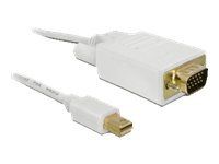 Kábel DisplayPort - Mini DisplayPort (samec) na HD-15 (VGA) (samec) - 2 m