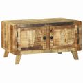 vidaXL Konferenčný stolík Hnedá 80 x 54 x 45 cm Masívne mango drevo
