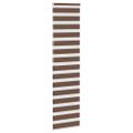 vidaXL Zebra roleta hnedá 55x200 cm šírka látky 50,9 cm polyester