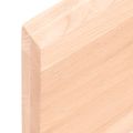 vidaXL Stolová doska 180x60x(2-4) cm neošetrený masív živé hrany