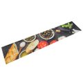 vidaXL Kuchynský koberec umývateľný Wine & Dinner 60x300 cm zamat