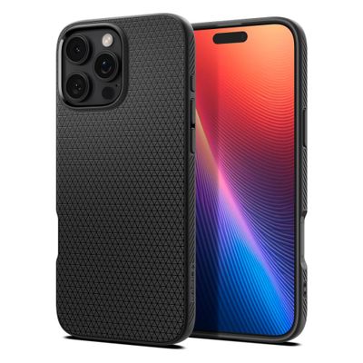 Spigen Liquid Air puzdro pre iPhone 16 Pro 6,3" matná čierna