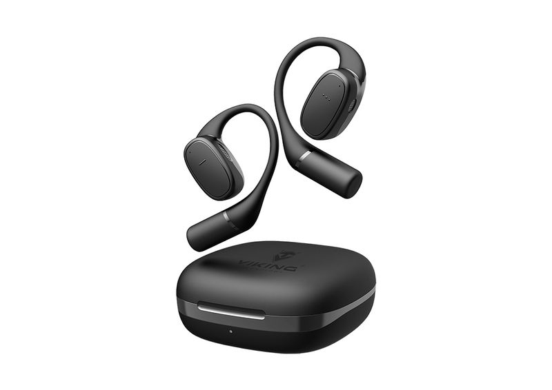 Bezdrôtové Bluetooth slúchadlá Viking V49/BT/Bezdrôt/Čierna
