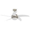 vidaXL Stropný ventilátor s osvetlením a diaľkovým ovládaním Ø 110 cm