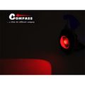 Nabíjačka mini LED svietidlo Compass 08327 - prieväšok, 740lm s zapalovačom a rezačom páskov