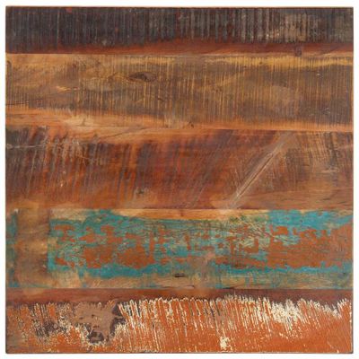 vidaXL Štvorcová stolová doska 60x60 cm, 25-27 mm, recyklovaný masív