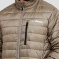 Pánska bunda Puffer Vetiver/Black - GymBeam, veľkosť M, veľkosť oblečenia M