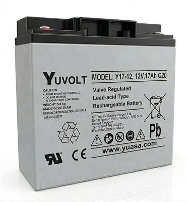 Yuasa YUVOLT Y17-12FR M5 VdS (12V, 17Ah)