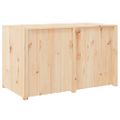 vidaXL Vonkajšia kuchynská skrinka MEPPEL 106x55x64 cm masívna borovica
