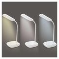 LED stolná lampa EMOS Z7638W MOLLY, biela