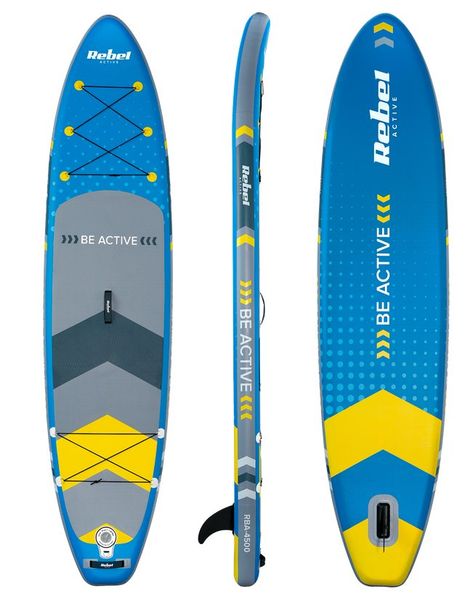 Paddleboard SUP REBEL ACTIVE RBA-4500BL, modrý, 11'6" 350x81x15cm Paddleboard SUP REBEL ACTIVE RBA-4500BL, modrý, 11'6" 350x81x15cm
