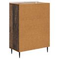 vidaXL Servírovacia skriňa so zásuvkou Staré drevo 66 x 34,5 x 91,5 cm