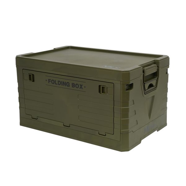 Skladací box s vekom NILS Camp NCB4004 50L zelený