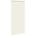 vidaXL Zatemňovacia roleta, sivobiela 110x230 cm, šírka látky 105,7 cm, polyester