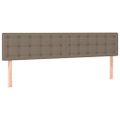 vidaXL Posteľný rám boxspring s matracom sivohned 180x200 cm látka