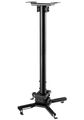 Neomounts  CL25-540BL1 / Projector Ceiling Mount (height adjustable: 60-90 cm) / Black Držák, pro projektor, stropní, nosnost 35kg, nastavení výšky 60,5–90,5cm, šíre projektoru až 470mm, ocel, cerný