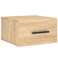 vidaXL Nástenný nočný stolík dub sonoma 35x35x20 cm