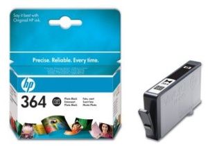 HP 364 - čierna foto atramentová kazeta, CB317EE