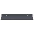 vidaXL Závesná polica 2 ks Antracit 30 x 18 x 2,5 cm Oceľ