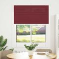vidaXL Plisovaná roleta bordová červená 110x100 cm šírka látky 109,4 cm polyester