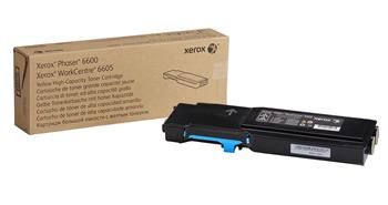 Xerox toner Modrý pre P6600/WC6605, 6000 str.
