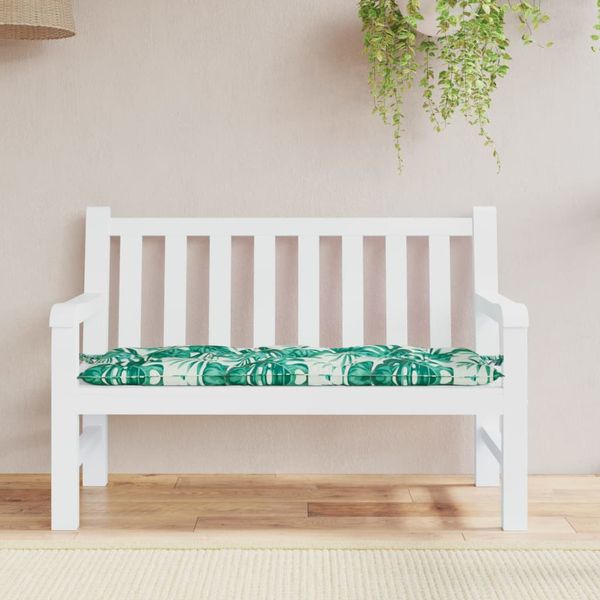 vidaXL Podložka na záhradnú lavičku 120x50x7 cm oxfordská látka