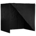 vidaXL Kryt na hojdaciu lavicu 12 očiek 220x177x220 cm polyetylén