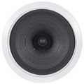 Fonestar Podhledový 100V reproduktor 10 W, 6,5", ABS, ocelová mřížka, montážní hl 71 mm, bílý stropní reproduktor, 100V linka, 6 W RMS, 6,5" dvojitý kužel, transformátor, hliníková mrížka, bílý