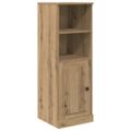 vidaXL Highboard 3 ks Remeselný dub 132 x 35,5 x 103,5 cm