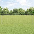 vidaXL Vonkajšie divoké oplotenie s posteľami 25 x 0,8 m Strieborná