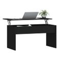 vidaXL Konferenčný stolík čierny 102x50,5x52,5 cm spracované drevo