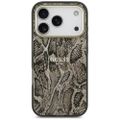 Puzdro Guess Python Pattern MagSafe pre iPhone 17 Pro hnedá