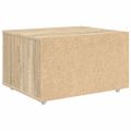 vidaXL Zásuvkový kabinet 55 x 45 x 31 cm Sonoma dub