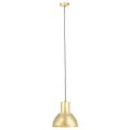 vidaXL Závesná lampa 25 W, mosadzná, okrúhla 28,5 cm E27
