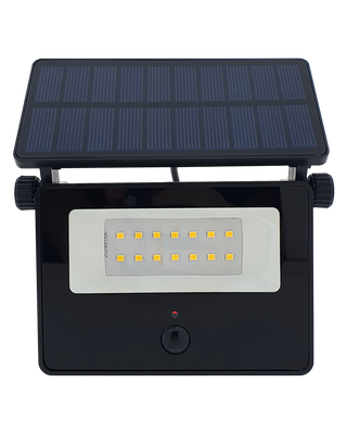 TR 386S LED Solárny reflektor 2W 4200K s pohybovým senzorom Trixline
