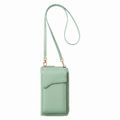 Phone bag with wallet function (18*11*5cm) mint
