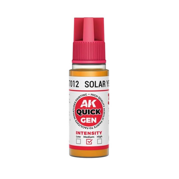 AK Interactive: Quick Gen - Solar Yellow 18 ml