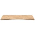 vidaXL Doska stolíka neošetrená 120x50x2,5 cm dubový masív obdĺžnikový
