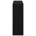 vidaXL Servírovacia skriňa Čierny dub 88,5 x 29 x 84,5 cm