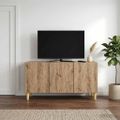 vidaXL TV skrinka 99 x 34,5 x 50 cm Dub artisan Kompozitné drevo