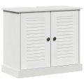 vidaXL Skrinka pod umývadlo VIGO Biela a antik biela 68 x 34 x 59 cm