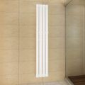 Biely vykurovací radiátor 311 x 1800 mm s vešiakom na uteráky 311 mm
