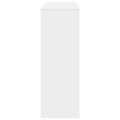 vidaXL Knižnica/deliaca stena biela 100x33x94,5 cm