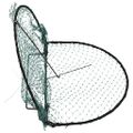 vidaXL Pasca na vtáky zelená 40 cm oceľ