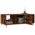 vidaXL Konferenčný stolík dymový dub 102x50x40 cm kompozitné drevo